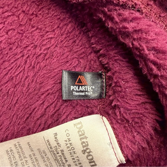 Patagonia Re-Tool Snap-T Fleece Pullover Purple Womens Medium - Picture 11 of 14